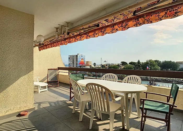 Ff3 Avec Grande Terrasse, Proche Et Port, Parking - Fr-1-715-53 * Mauguio